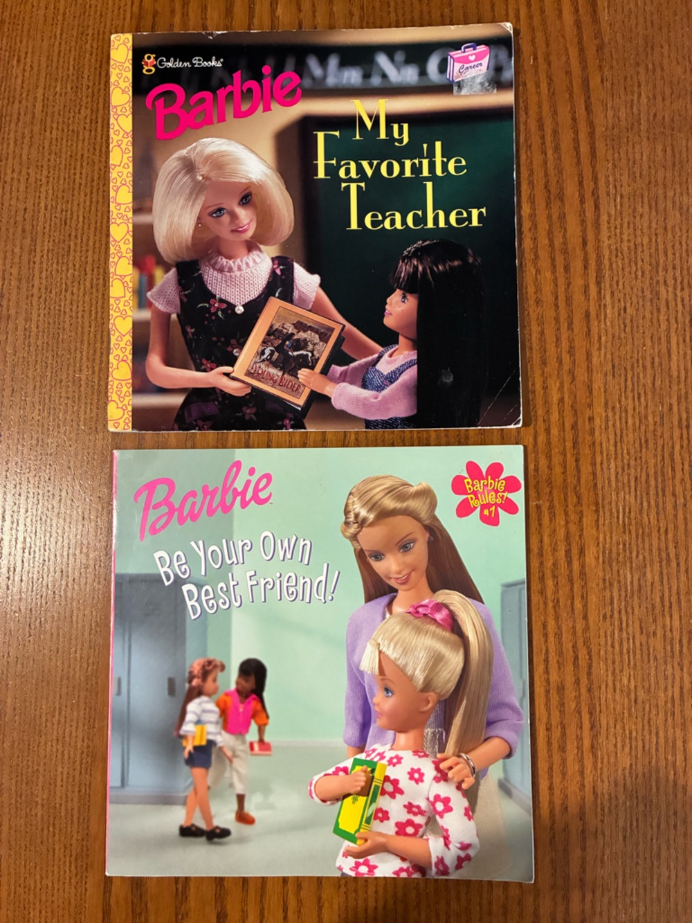 Vintage Barbie Picture Books - set of two